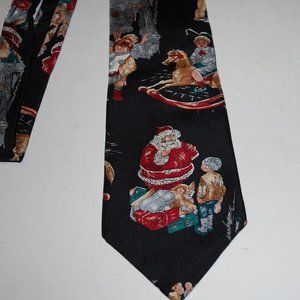 REED ST JAMES CHRISTMAS SANTA TIE